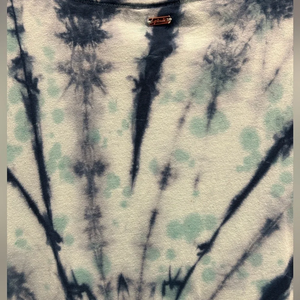 Victoria’s Secret PINK Blue Tie Dye Ruched Side Dress NWT Size M - Picture 5 of 7